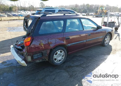 2000 Subaru Legacy L z USA, uszkodzony, nr VIN 4S3BH6358Y6311146